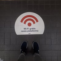 Photo taken at Metro Colégio Militar / Luz [AZ] by Alana on 8/4/2018