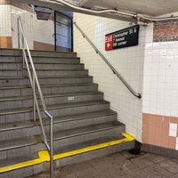 Photo taken at MTA Subway - Christopher St/Sheridan Square (1) by Alana on 4/5/2023