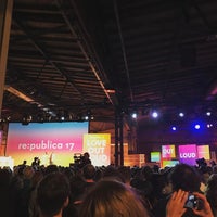 Photo taken at Stage 5 | re:publica by Tim B. on 5/8/2017