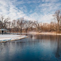 Photo taken at Whetstone Park Casting Pond by Jayna W. on 3/4/2019