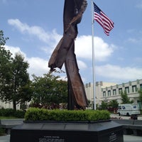 Photo taken at Beverly Hills 9/11 Memorial Garden by Jerry C. on 5/22/2013