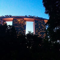 Photo taken at Marina Bay Sands by Ирина К. on 2/19/2015