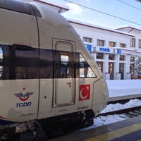 Photo taken at Pendik Train Station by Murat D. on 1/1/2016