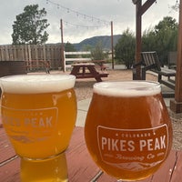 Photo taken at Pikes Peak Brewing Company by Katie L. on 7/27/2023