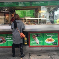Photo taken at Original Chicken Gemüse Kebab by Georgia J. on 10/7/2016