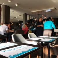 Photo taken at Motel One Frankfurt-Airport by Perry N. on 5/16/2018