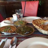 Photo taken at Aangan Indo-Nepalese Cuisine by Ben A. on 1/19/2015