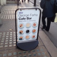 Photo taken at UCLU Lewis&amp;#39;s George Farha Café by Peter F. on 12/19/2013
