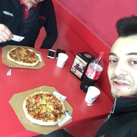 Photo taken at Domino&amp;#39;s Pizza by Anıl D. on 3/8/2018