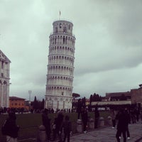 Photo taken at Pisa, Holding Up the Leaning Tower by ah_nino_nino on 12/27/2012