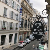 Photo taken at Hôtel Le Relais Madeleine by Ahmet M. on 12/26/2017