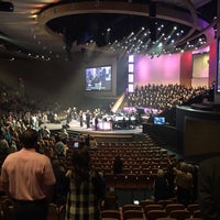 Photo taken at Houston&amp;#39;s First Baptist Church by Greg A. on 3/20/2016