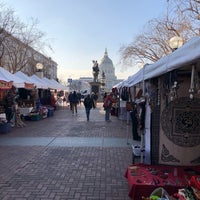 Photo taken at UN Plaza Crafts Market by Adam S. on 1/4/2019