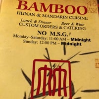 Photo taken at Bamboo Restaurant by Adam S. on 5/6/2018