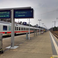 Photo taken at Bahnhof Ostseebad Binz by Michael B. on 3/4/2014