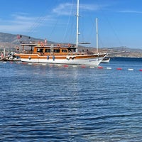Photo taken at Bağla Plajı by Pan K. on 9/20/2023