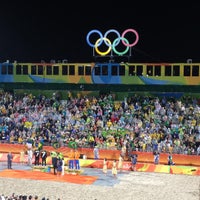 8/19/2016 tarihinde WorldTravelGuyziyaretçi tarafından Arena de Vôlei de Praia'de çekilen fotoğraf
