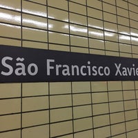 Photo taken at MetrôRio - Estação São Francisco Xavier by WorldTravelGuy on 8/17/2016