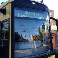 Photo taken at Victoria Square Tram Stop by WorldTravelGuy on 2/2/2013