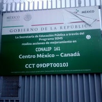Photo taken at Conalep México-Canada by Christian M. on 12/9/2015