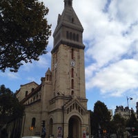Photo taken at Église Saint-Pierre-de-Montrouge by Yoon L. on 10/10/2013