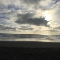 Photo taken at Waimairi beach by Denis V. on 2/24/2017