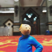 Photo taken at Masjid Raya Al-Musyawarah by Mokhammad M. on 7/26/2016