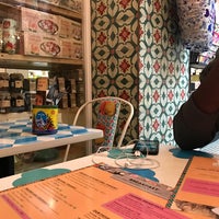 Photo taken at Comptoir Libanais by FATMA on 11/19/2016