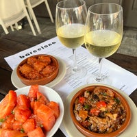 Photo taken at Barcelona Wine Bar Restaurant by Angela W. on 9/5/2022