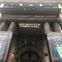 Photo taken at Shoreditch Town Hall by Seelan G. on 3/17/2018