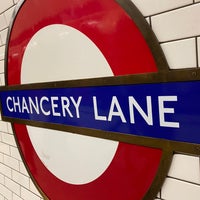 Photo taken at Chancery Lane London Underground Station by Seelan G. on 12/6/2019