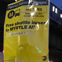 Photo taken at MTA Subway - Myrtle/Wyckoff Ave (L/M) by Achixanthem on 10/7/2017