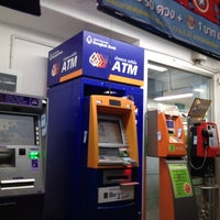 Photo taken at Bangkok Bank ATM by Peerasak C. on 4/4/2014