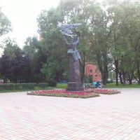 Photo taken at Скульптура учителю by Екатерина Ф. on 6/19/2016