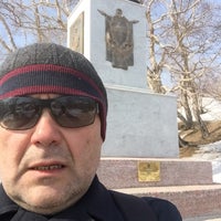 Photo taken at Памятник &amp;quot;Героям III-й Батареи Лейтенанта А.П.Максутова by Андре Х. on 4/26/2018
