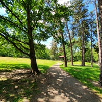 Photo taken at Zámecký park by Radezim on 7/4/2020