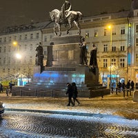 Photo taken at Saint Wenceslas Statue by Radezim on 11/28/2023