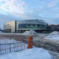 Photo taken at Ufa Arena by deja on 2/21/2020