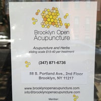 Photo taken at Brooklyn Open Acupuncture by Kaoru K. on 7/21/2013