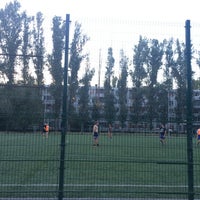 Photo taken at Футбольное поле школы 47 by Andrey N. on 7/29/2014