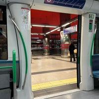 Photo taken at Metro Nuevos Ministerios by Shnur on 1/20/2024