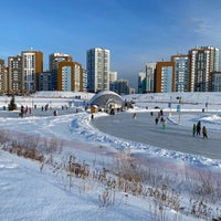Photo taken at Каток В АКАДЕМИЧЕСКОМ by Shnur on 1/16/2022
