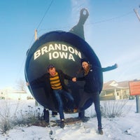 Photo taken at Iowa&amp;#39;s Largest Frying Pan by Gia R. on 2/6/2016