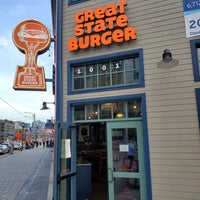 Photo taken at Great State Burger by Ted P. on 4/8/2022