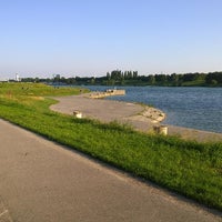 Brigittenauer Bucht Scenic Lookout In Kaisermuhlen