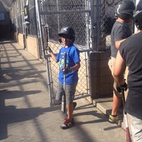 Photo taken at Home Run Park Batting Cages by Erica M. on 6/17/2014