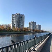 Photo taken at Новосмоленская набережная by Алексей on 10/4/2021