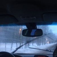 Photo taken at Мурманское шоссе (М18) by Алексей on 1/8/2019