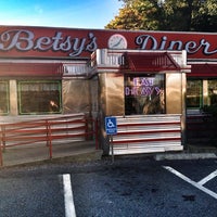 Photo taken at Betsy&#39;s Diner by Robert S. on 10/25/2014