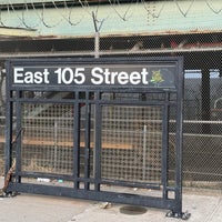 Photo taken at MTA Subway - E 105th St (L) by Johan S. on 3/14/2024